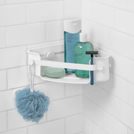ORGANIZADOR DE DUCHA BLANCO POLIPROPILENO UMBRA
