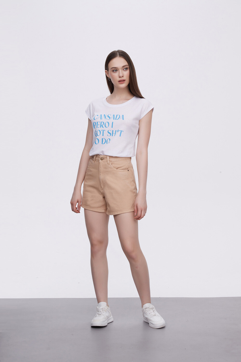 Short Karime Beige