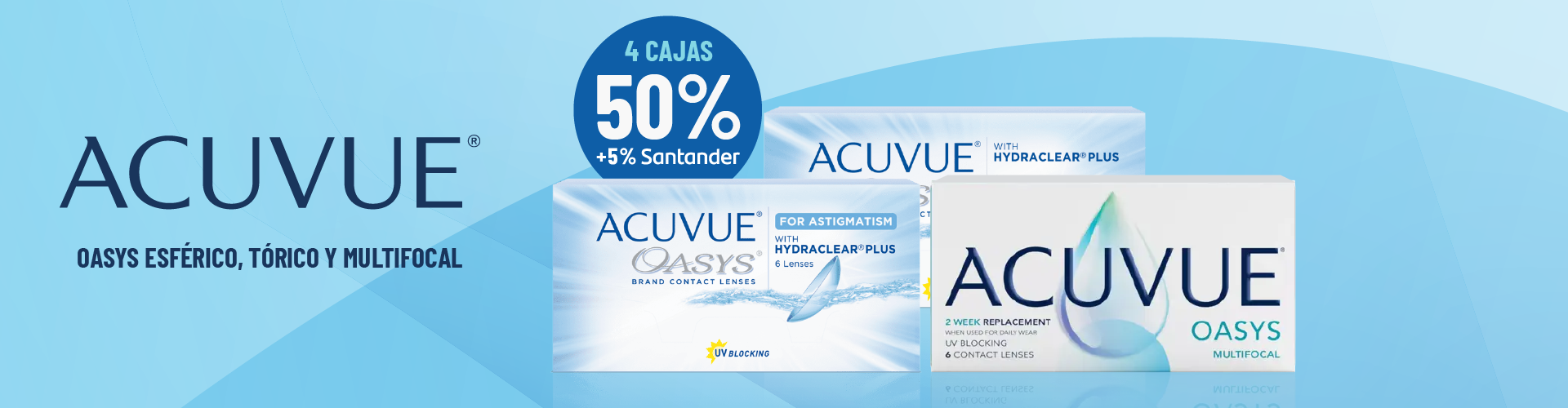 Sets acuvue 50%