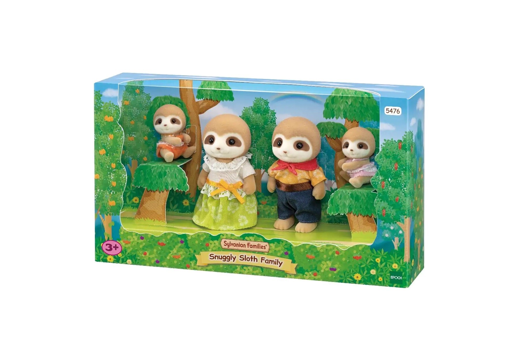 Familia De Perezosos Sylvanian Families +3 5476 