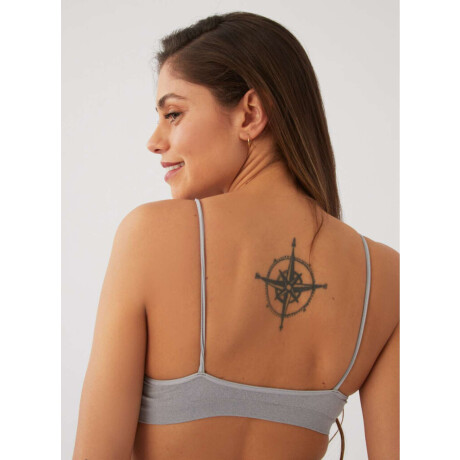 Soutien bretel fino prili Gris claro