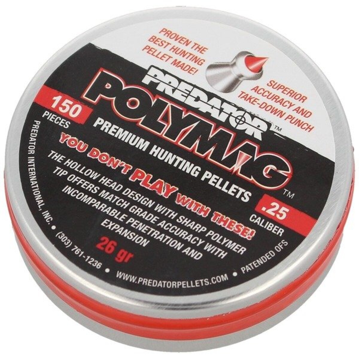 Chumbos Jsb Polymag Cal 6.35mm X150un 