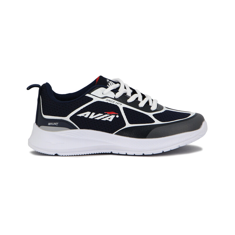 Avia Zapatillas Acordonadas Para Niño Evan- Navy/White Marino-Blanco