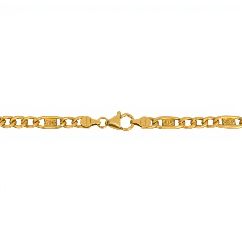 Cadena oro Martillada-Oro bajo -Sin Piedra-CD8039 sinpiedra