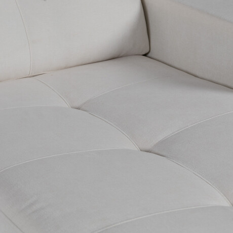 Rinconera Sensa - Tela Microfibra - Chaise derecho TC1012 (Marfil)