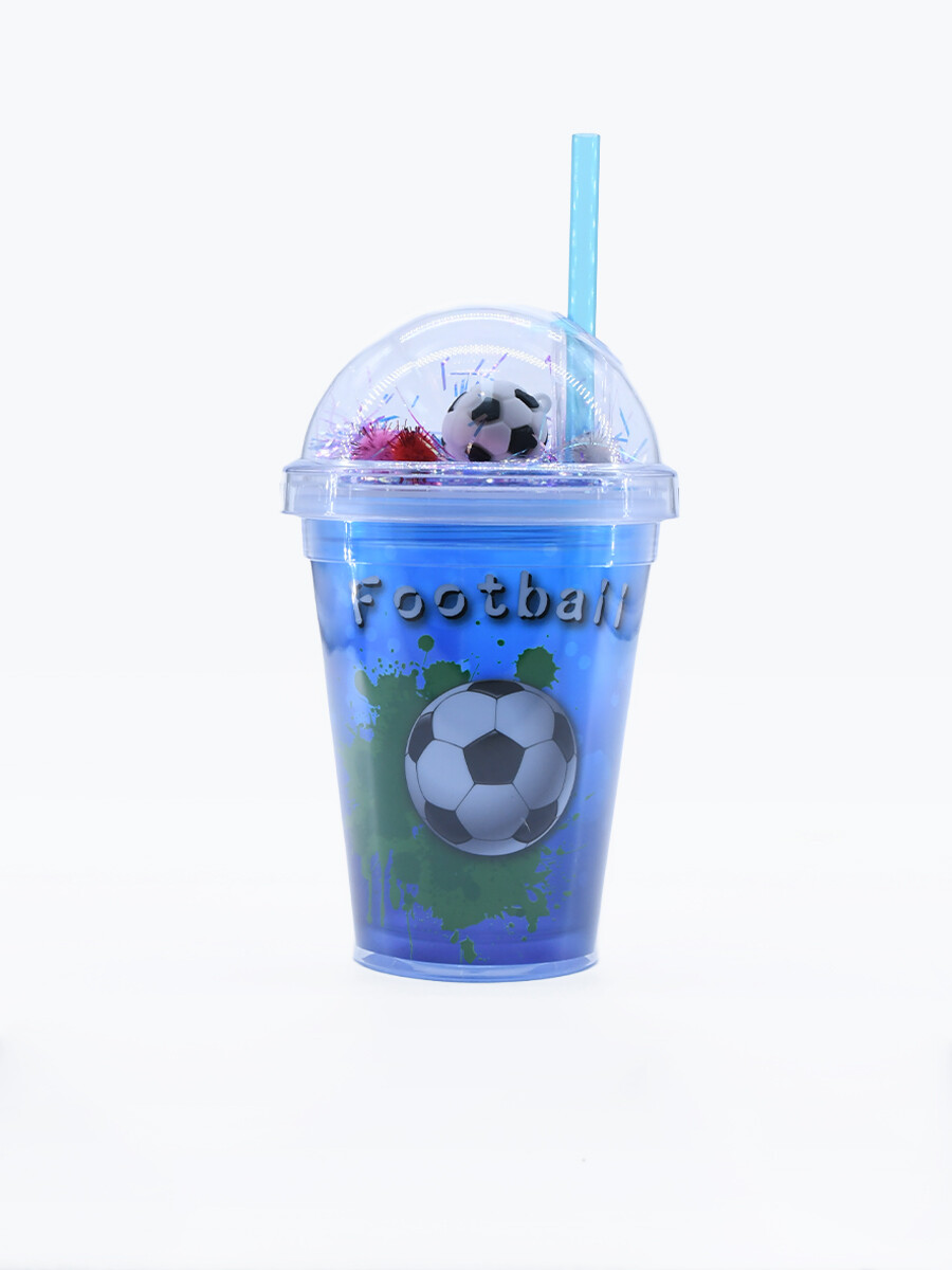 VASO TIROLIBRE CON SORBITO - AZUL 