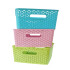 OUTLET Canasto Organizador con agarre 35.5x29.5x13.5cm Outlet Canasto Organizador Con Agarre 35.5x29.5x13.5cm