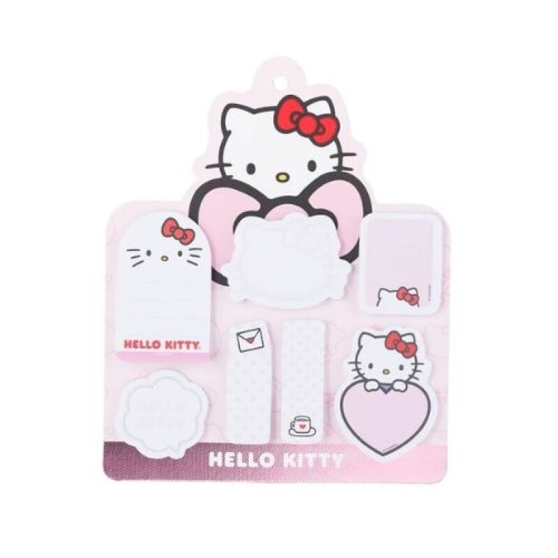 Notas Adhesivas Set x7 Hello Kitty MAW - Mooving Notas Adhesivas Set X7 Hello Kitty Maw - Mooving