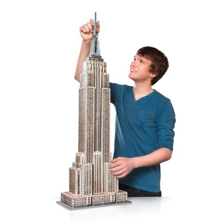 Puzzle 3D Maqueta del Edificio Empire State 975 Piezas Multicolor