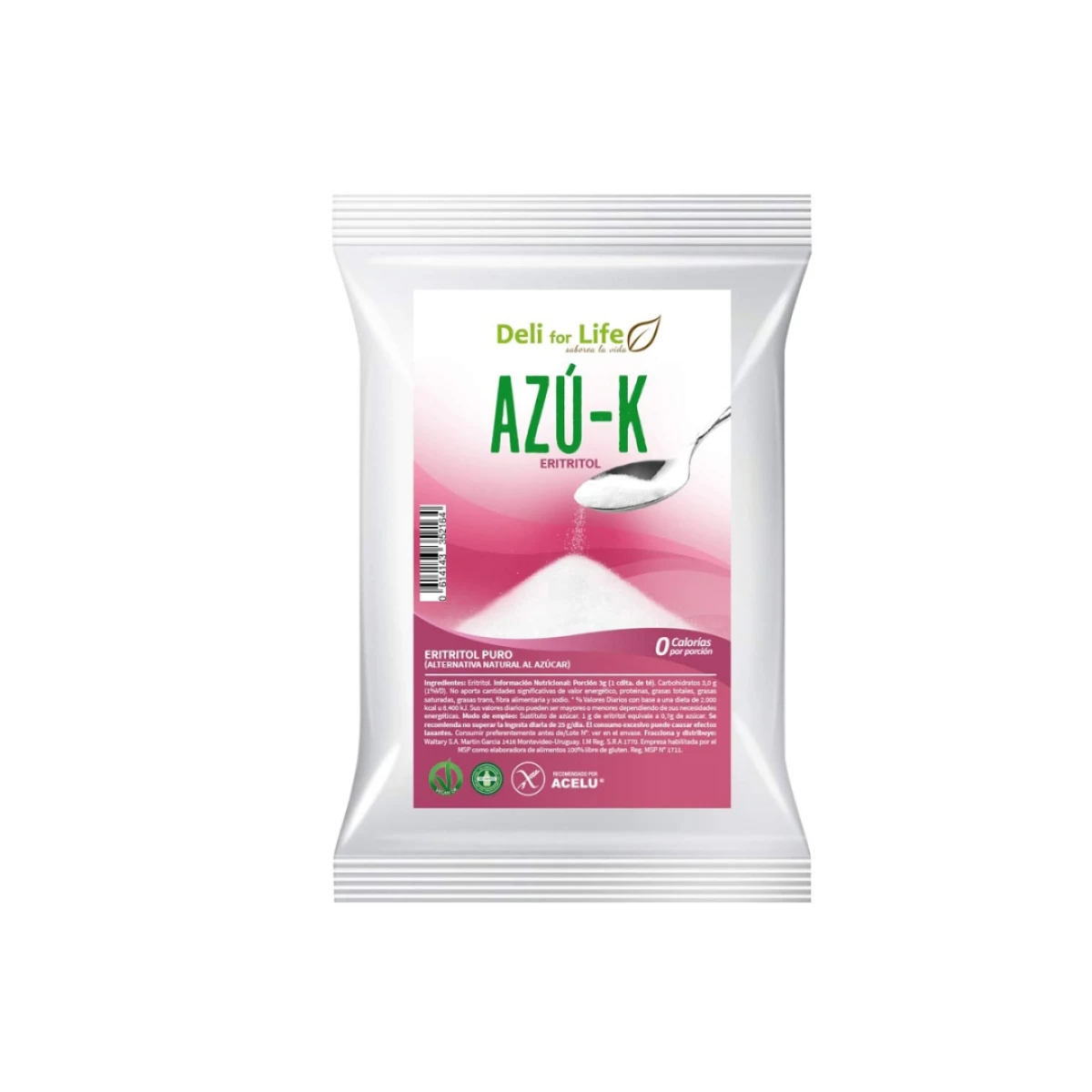 Eritritol Sin Gluten Deli FOR Life 500g 