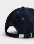 Caps Gorra Denim Bordada - Azul Gastado