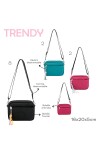 Bandolera Trendy Fucsia