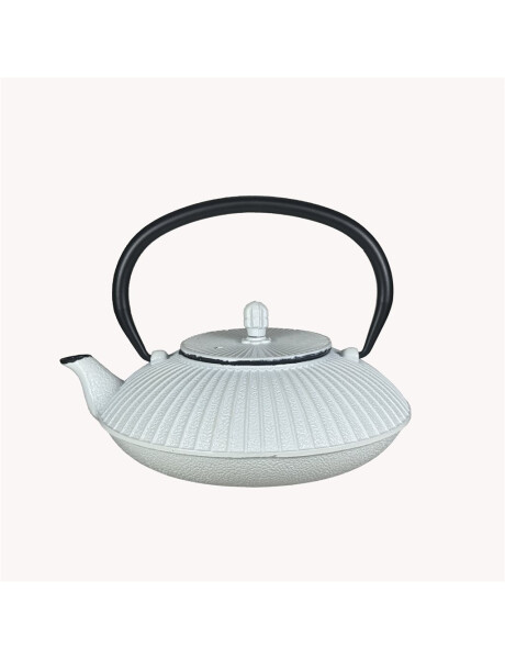 TETERA DE HIERRO FUNDIDO 800ML BLANCO TETERA DE HIERRO FUNDIDO 800ML BLANCO