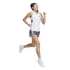 Short Running M20 Aop Mujer White/black/grey Six