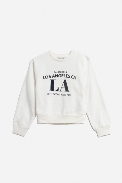 Buzo estampado CRUDO