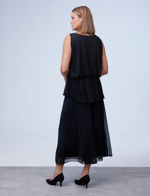 Blusa Capas NEGRO