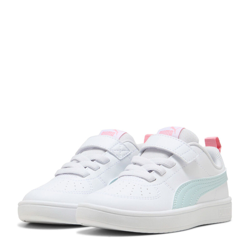 Championes de Niños Puma Rickie Ac+Ps Blanco - Verde