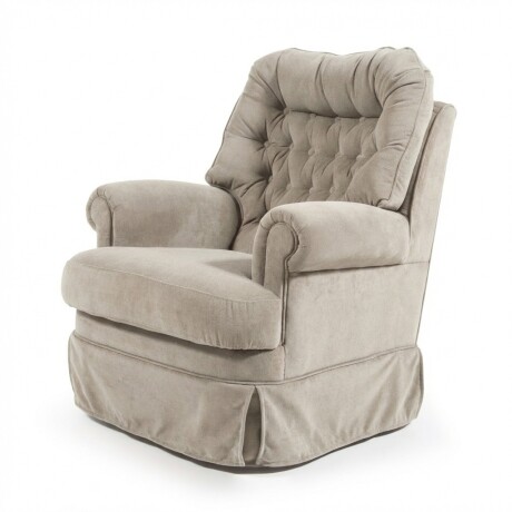 Butaca Bergere Capitoné giratoria - Tela Aquaclean A fabricar