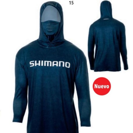 REMERA SHIMANO AZUL M/LARGA C/CAPUCHA SHMHOODDA REMERA SHIMANO AZUL M/LARGA C/CAPUCHA SHMHOODDA