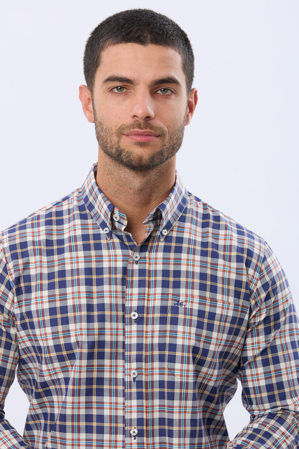 CAMISA SPORT A CUADROS Unico