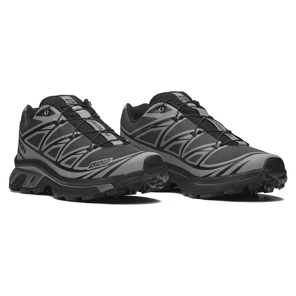 Zapatillas Salomon Xt-6 Nocturne Vision Unisex Black/Black/Silver