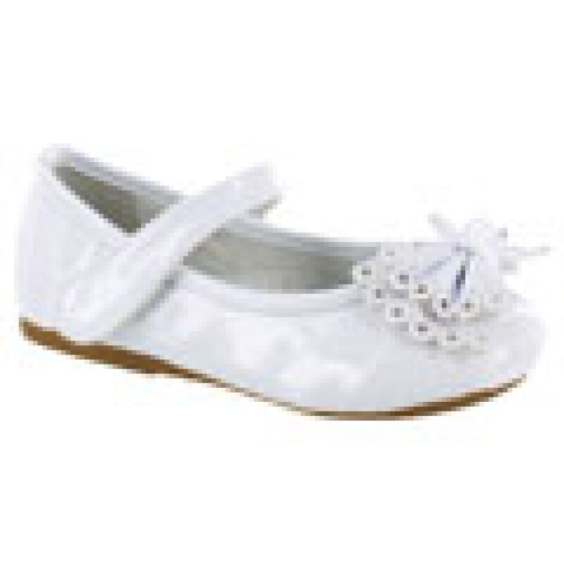Balerinas Infantiles Croco Kids Gacela Blanco