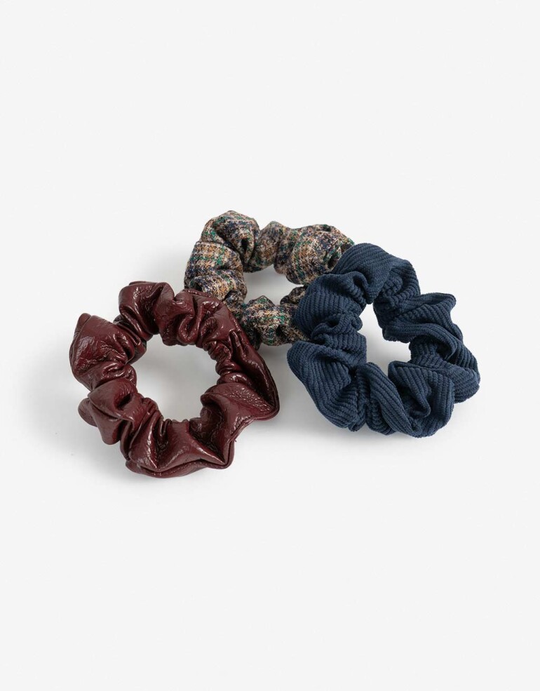 Skunzies Estampados Scrunchie - Combinacion Multicolor