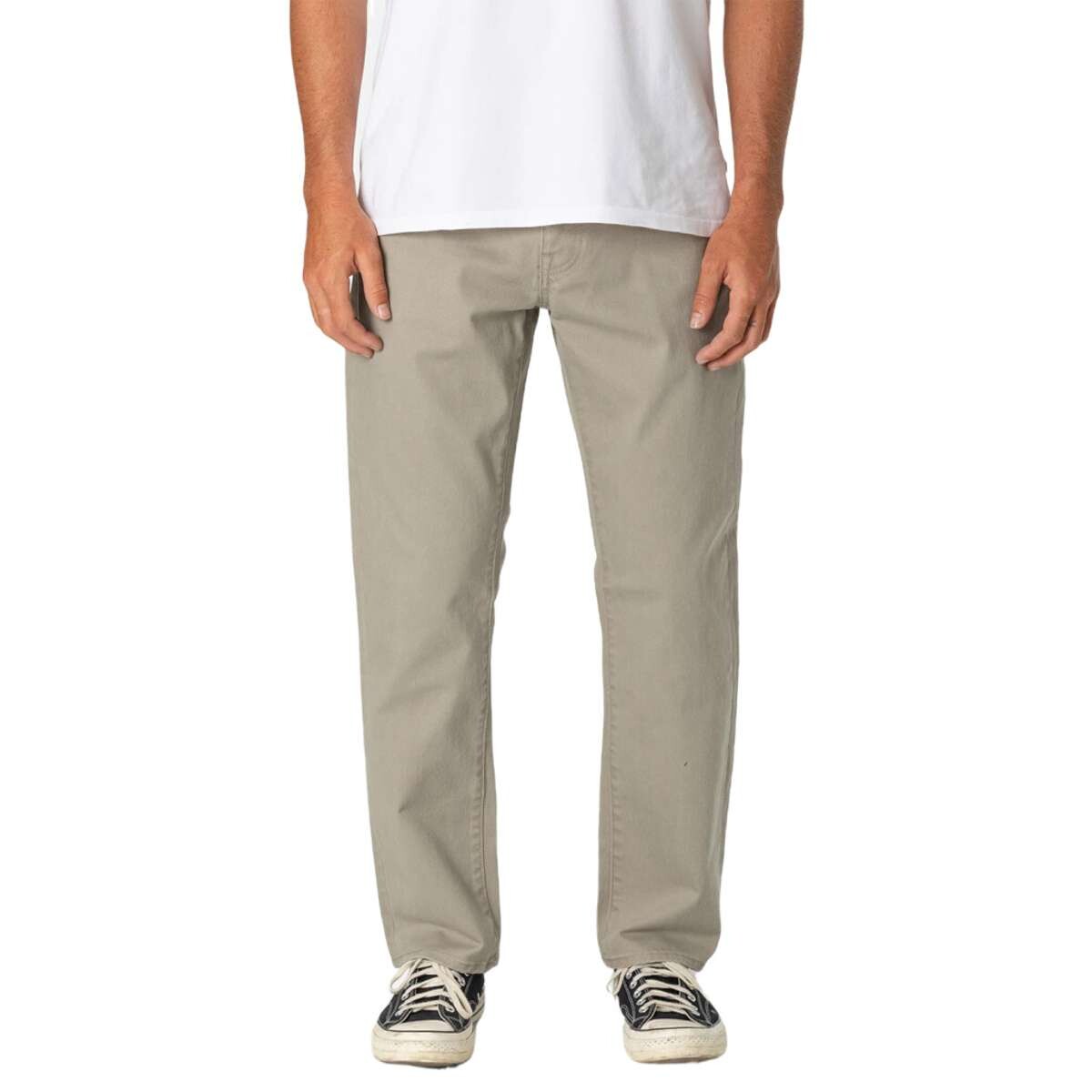 Pantalon Katin Ren 57 Classic Straight Bull Denim - Beige 