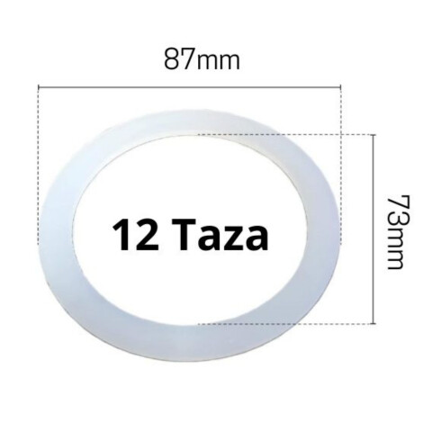 Junta Siliconada Para Cafetera Italiana 12 Tazas