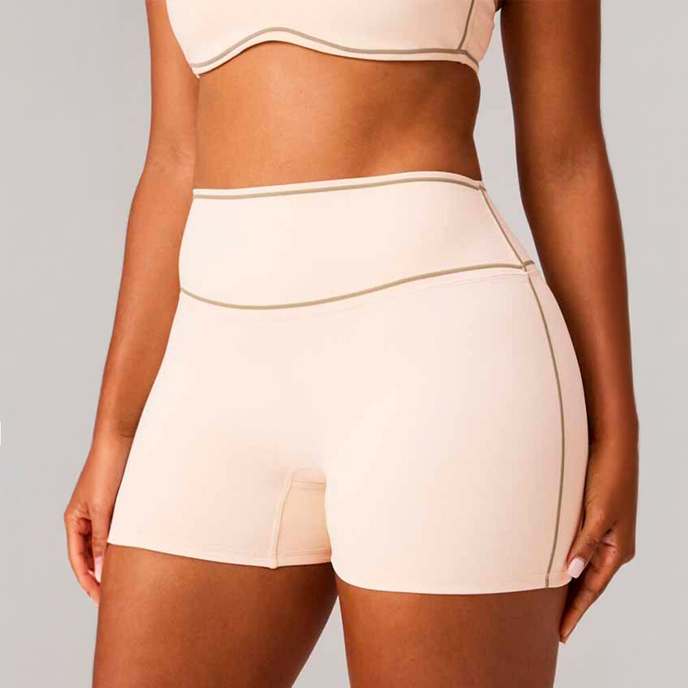 Short The No-Seam Pureluxe Tlc Short 4 Mujer Almond Milk/tonal