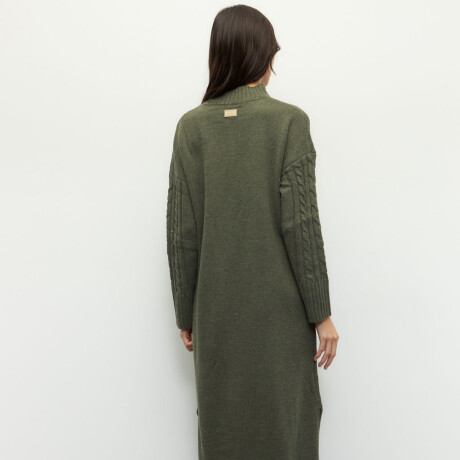 VESTIDO JEX Verde Oscuro
