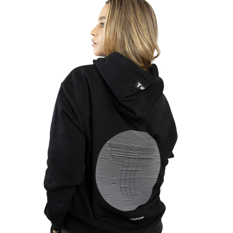 Canguro Unisex Tiffosi 3D Negro - Blanco