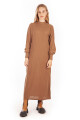 VESTIDO XYZ CAMEL