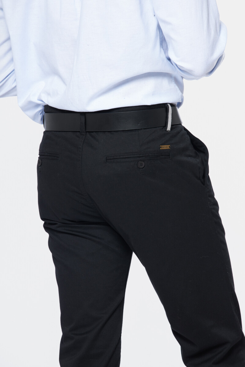 PANTALÓN CLÁSICO - Negro 