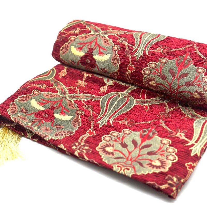 Manton Royal Tulipa 1,40x1,40 Modelo 1 Rojo