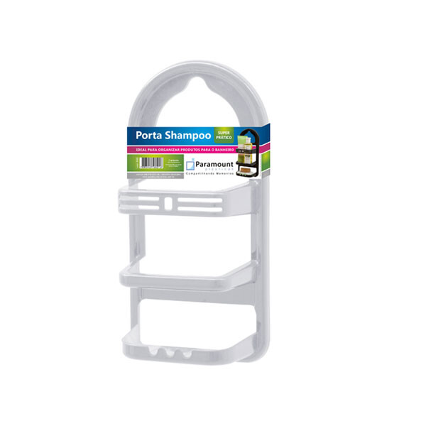 PORTA SHAMPOO 18X10X36 BLANCO