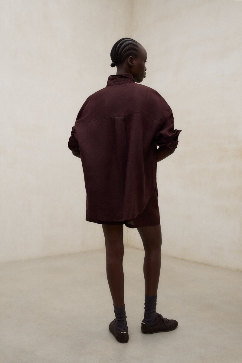 CAMISA DARIA Marron