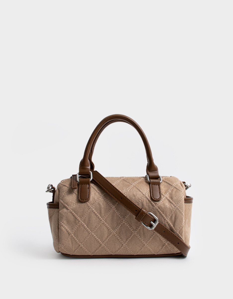 Cartera Bowling Gris 