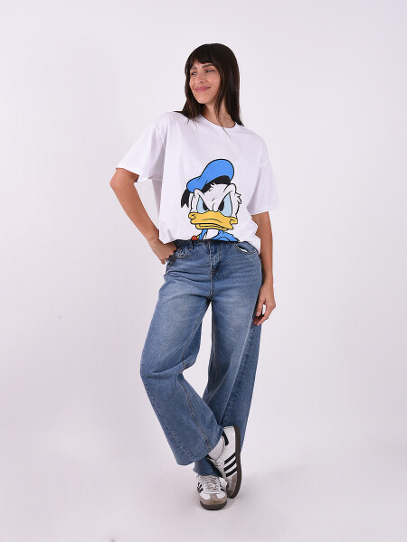 REMERA DONALD BLANCO