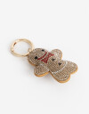 Llavero Strass Llavero Y Bag Charm Galleta De Jengibre - Combinacion Tricolor