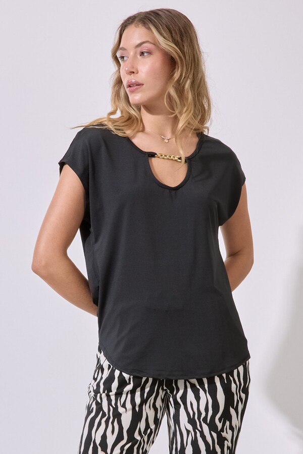 Blusa Cadena NEGRO