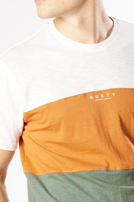 T-SHIRT RICAR RUSTY Verde Oscuro