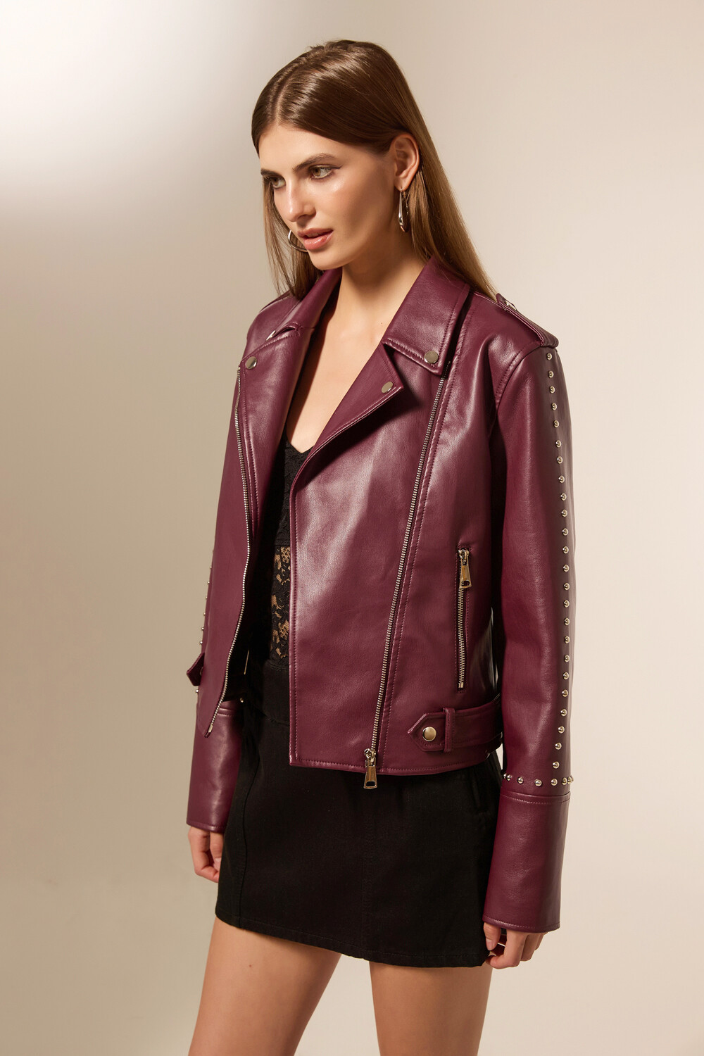 Chaqueta Cassiar Cereza Oscuro