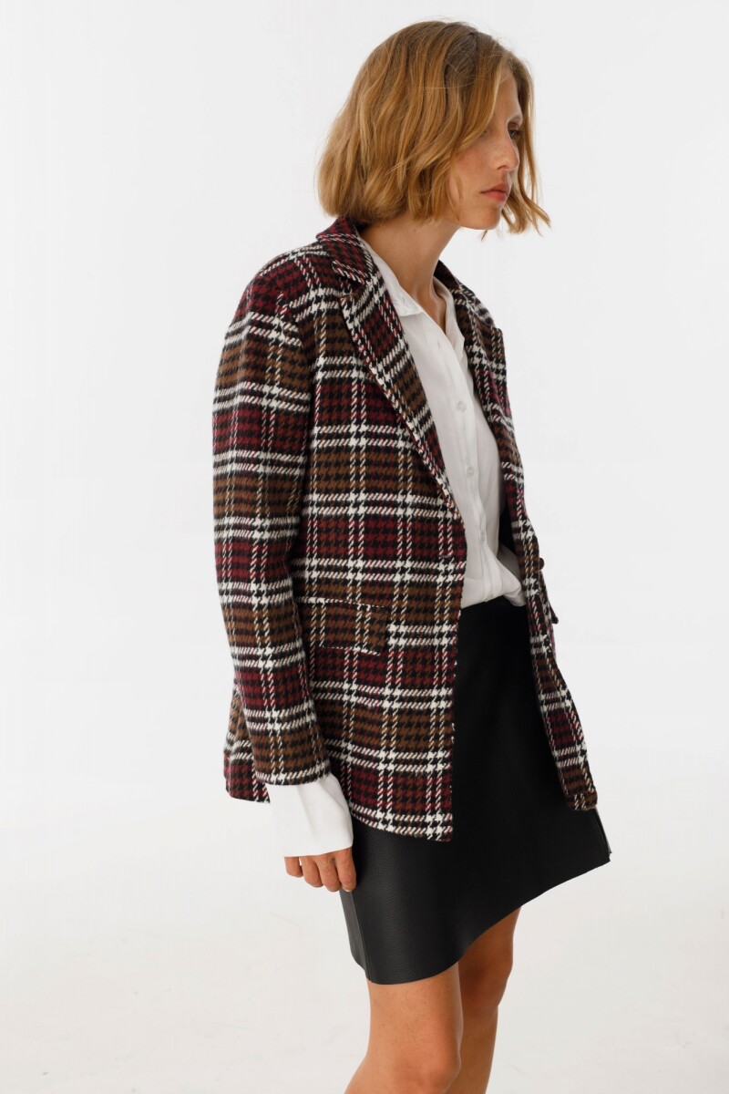 Blazer Monaco Bordeaux/Camel