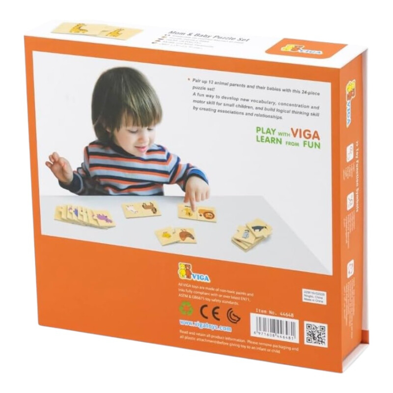 Puzzle Mamá & Bebé Viga 24 Pzs Puzzle Mamá & Bebé Viga 24 Pzs