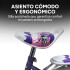 Bicicleta infantil Shengdi Rod 12 Canasto Parrilla Rueditas Color Violeta