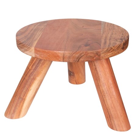 TABURETE MADERA-ACACIA NATURAL-BEIGE 9400