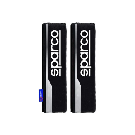 Protector De Cinturon De Seguridad Negro Y Gris Sparco Protector De Cinturon De Seguridad Negro Y Gris Sparco