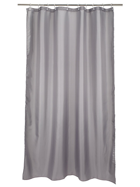 Cortina de ducha HAMMAR 180x200 gris Cortina de ducha HAMMAR 180x200 gris