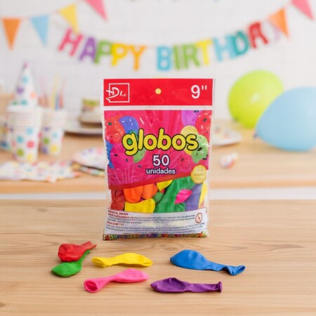 GLOBOS X 50UNDS SURTIDOS GLOBOS X 50UNDS SURTIDOS